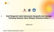 Pengaruh Letak Geologis Dan Geografis